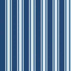 jazz blue herringbone ticking stripe