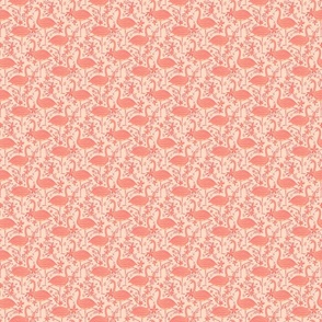 Peachy Pink Flamingos - Small