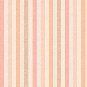 Peach Fuzz Stripes - medium