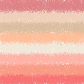 PEACH-FUZZ-Ombre Thick Stripes Horizontal