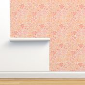 Peach fuzz Floral