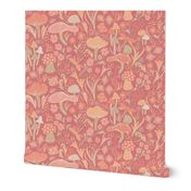 Floral Fungi - Peach Plethora