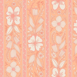 floral ribbon in pantone color of the year