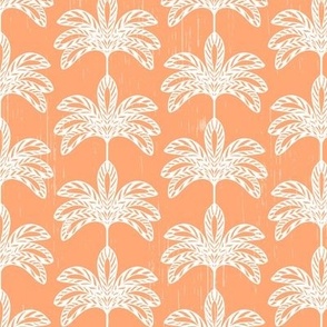 Jaipur Palms in Orange by Jac Slade