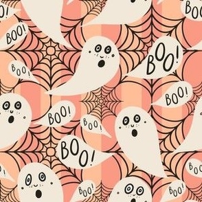 Whimsigothic-ghosts-with-boo-speech-bubbles-vertical-fuzz-peach-beach-pink-stripes-S-small