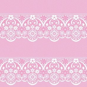 Pink lace pattern for little girls  #Pink    #lace