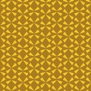 Mini Geo 1 golden yellow MEDIUM 2x2 inch