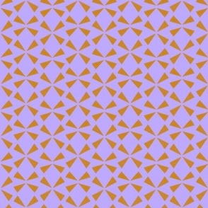 Mini Geo 1 lilac honey gold MEDIUM 2x2 inch