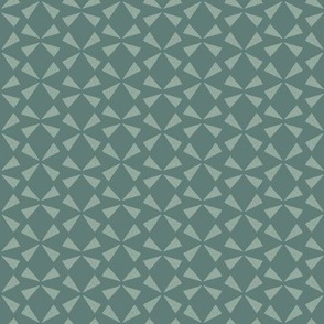 Mini Geo 1 Sage green MEDIUM 2x2 inch