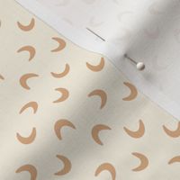 Half Circle Geometric Pattern On A Cream Background