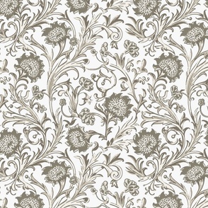 Walthamstow Floral Taupe