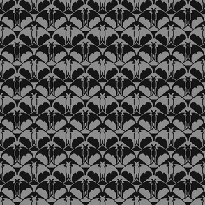 Smaller 1905 "Batty" in Dark Grey