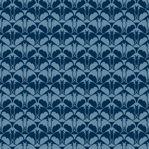 Smaller 1905 "Batty" in Dark Blue