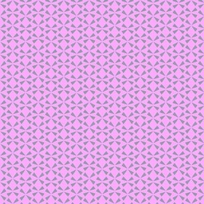 Mini Geo 1 Lilac pink Sage  SMALL 1x1 inch