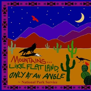 Mountains: Like Flat Land, Only at an Angle - Design 16235591