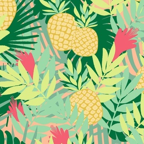 Pineapple and Ginger in the Jungle