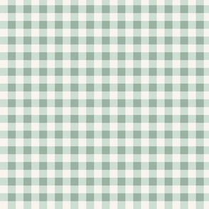 Gingham French Provincial Sea breeze