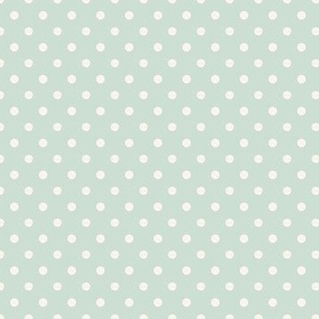 serene breeze polka pale green 