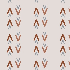 Alpine Arrows - Ivory