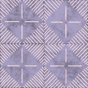 Daffney Geometric Lines Lavender gray