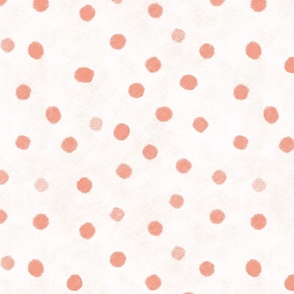 Polka in peach