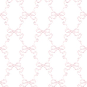 Custom Elizabeth Small Hannah Ribbon Trellis Soft Pink1 on White