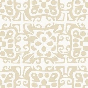 Caribbean Tile Pale Tan 6