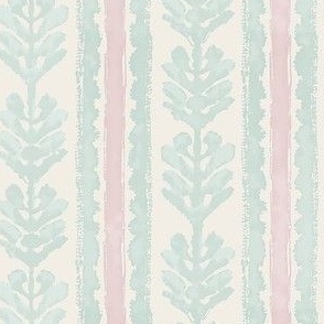 Rowan Stripe Pale Green Blue and Rose 6