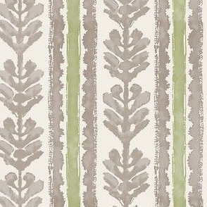 Rowan Stripe Taupe and Pear 6