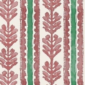 Rowan Stripe Red Green 6