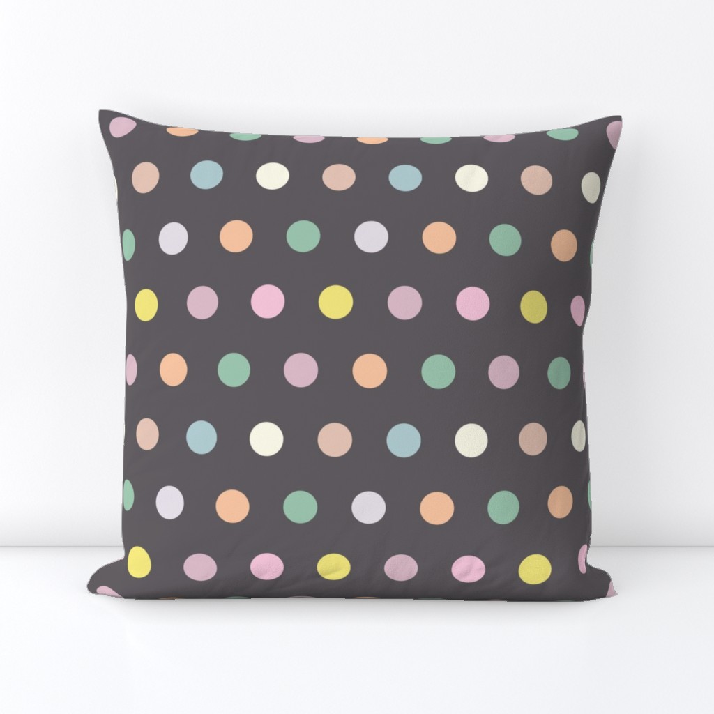 Pastel color dots