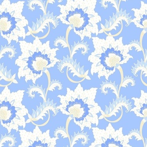 Floral_comp_old blue seleste_golden