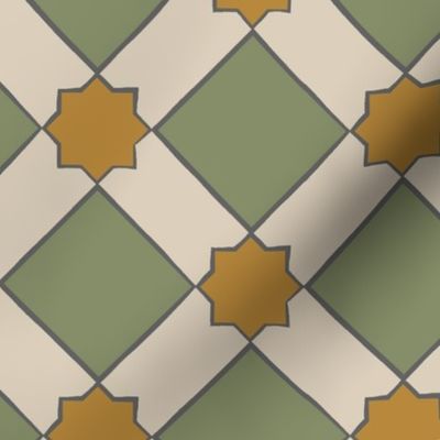 Moroccan Lattice-Earthy-L