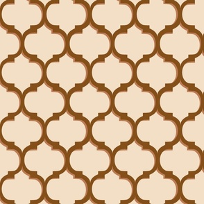 Moroccan Screen-Terra Cotta-L