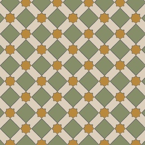 Moroccan Lattice-Earthy-M