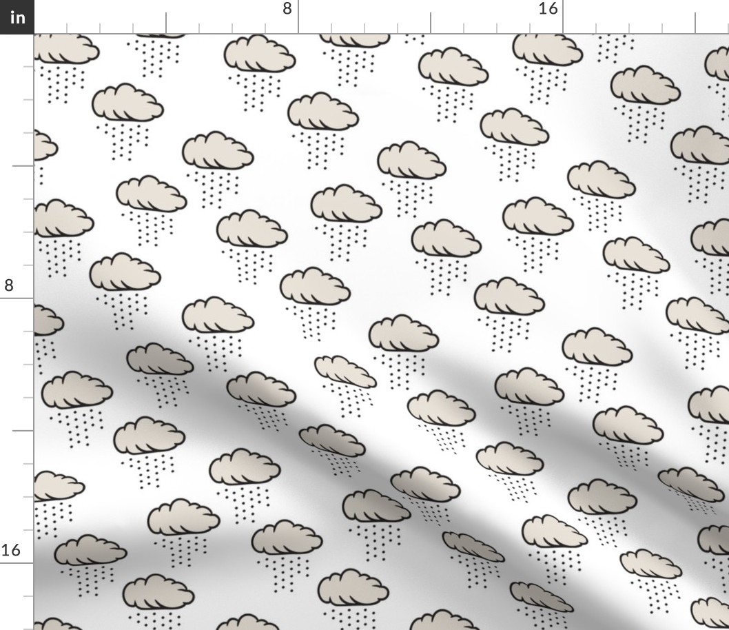 Mythos West Cloudpop Multi Fabric Spoonflower