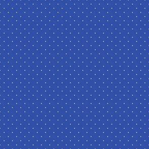 Tiny Polka Dots on Blue / Medium