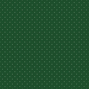 Tiny Polka Dots on Green / Medium