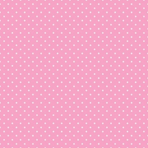 Small Polka Dots on Light Pink / Medium