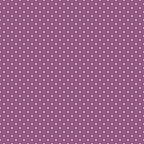 Small Polka Dots on Purple / Medium