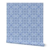  Spin Symmetry Cobalt: Circles Dots and Other Shapes; 2400, v03—Welcoming Walls, Entryway, Bedding, Table, Linens, Sheets, Blanket, Curtain