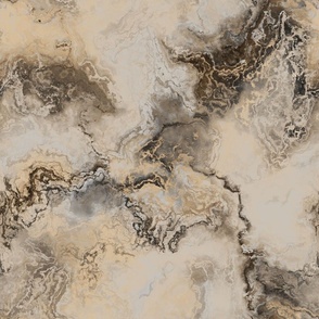 Black, cream and brown marble 2