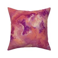 Peach and Purple marble abstract