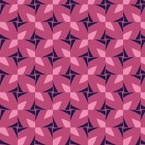 Geometric Purple Shapes