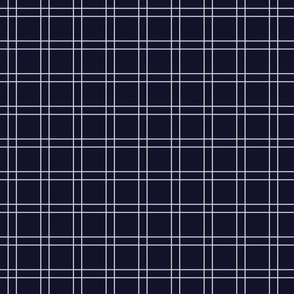 Dark blue checkered