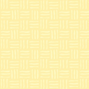 Light Yellow Basket Weave
