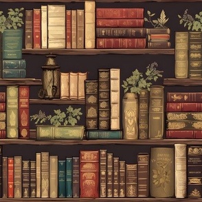 Books on Shelves - medium