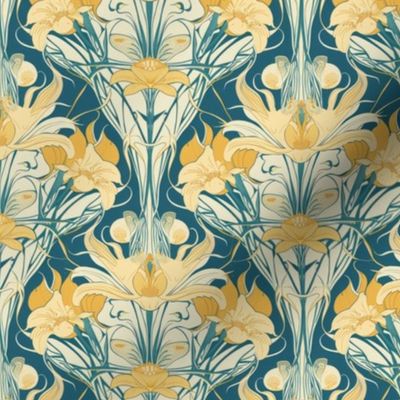 Art Nouveau Blossom - Vintage Floral