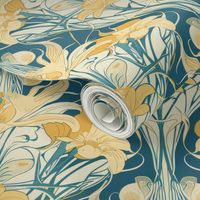 Art Nouveau Blossom - Vintage Floral