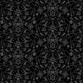 Blackbeard Damask